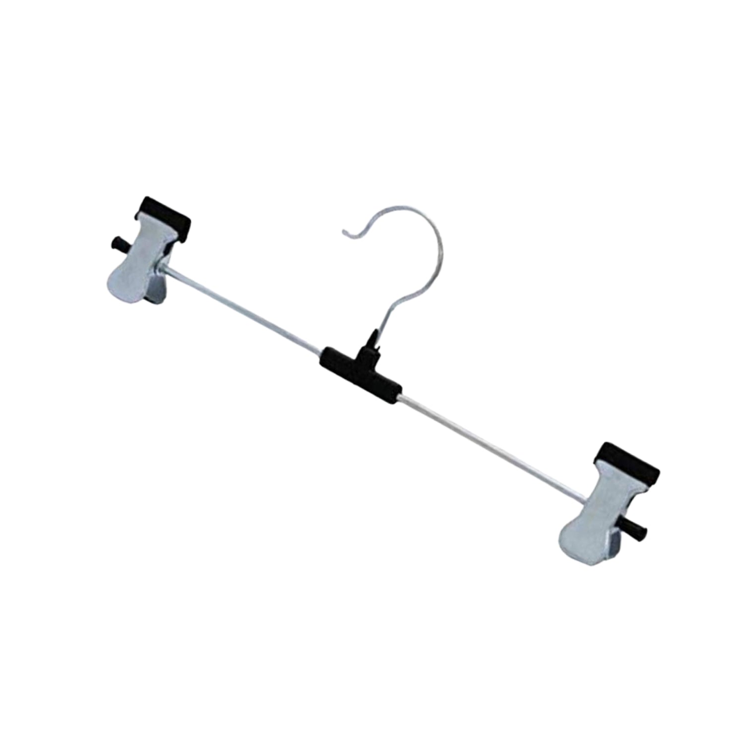 Hangers with 2-Adjustable Anti-Rust Clips (Pack of 12) Signature Kart