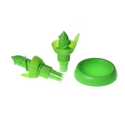 Creative Lemon Sprayer Fruit Juice Citrus Lime Juicer (3 Pcs Set) Signaturekarts