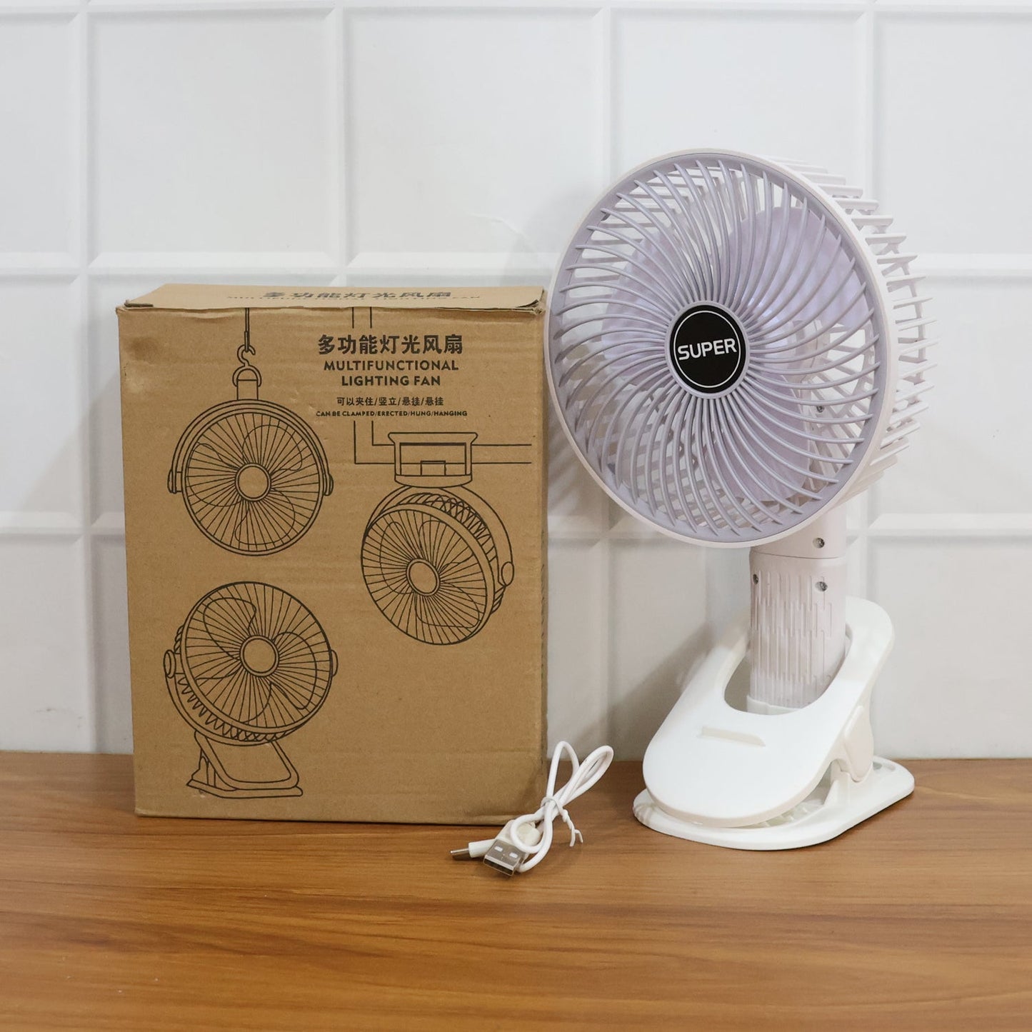 Plug and Play Portable USB Fan (1 Pc) The Morsignaturekarts