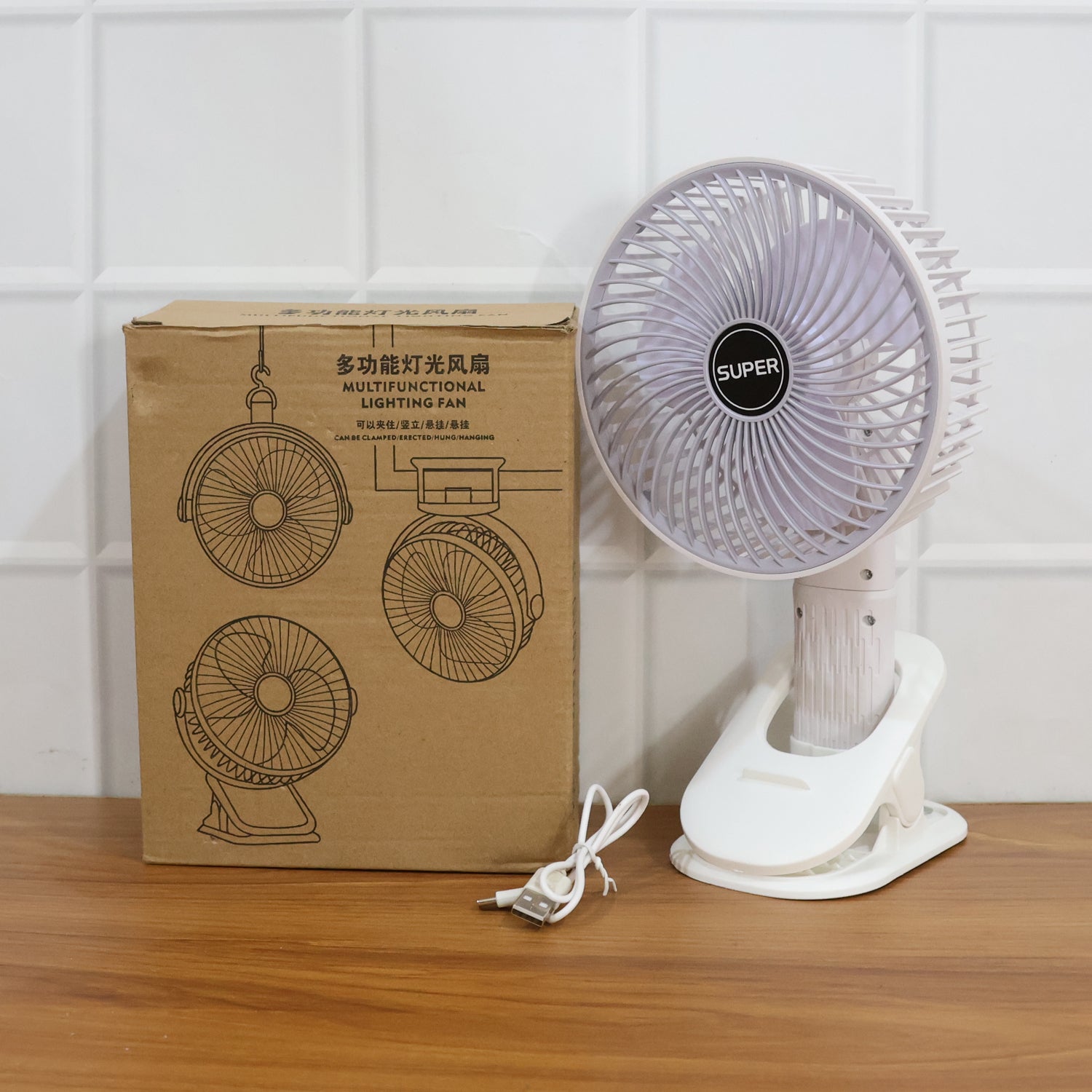Plug and Play Portable USB Fan (1 Pc) The Morsignaturekarts