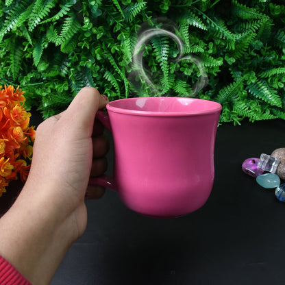 Premium Plastic Coffee / Tea Cups / Mug with Handle (1 Pc / Loose / Mix Color) Signaturekarts