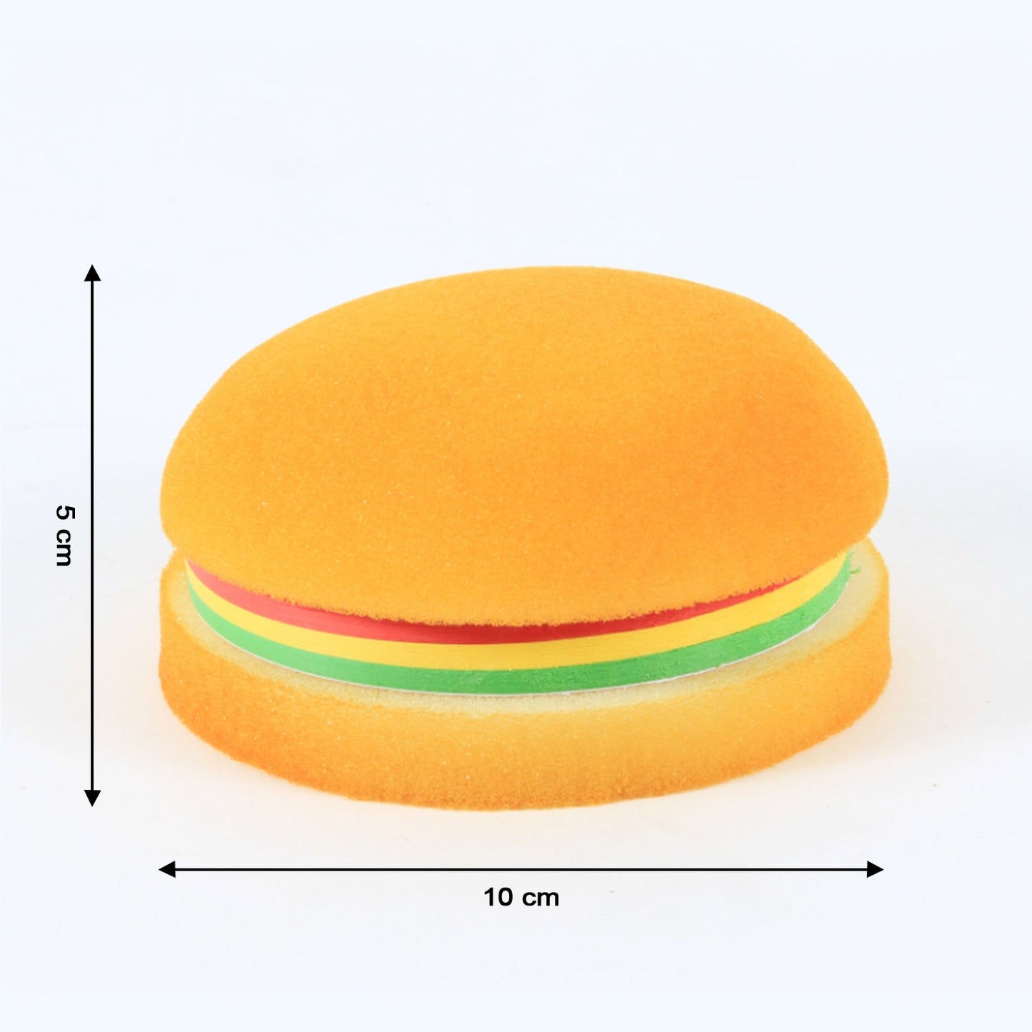 Burger Shaped Note / Sticky Notes / Memo Notes, Unique Mini Notes (Multicolor) Signaturekarts