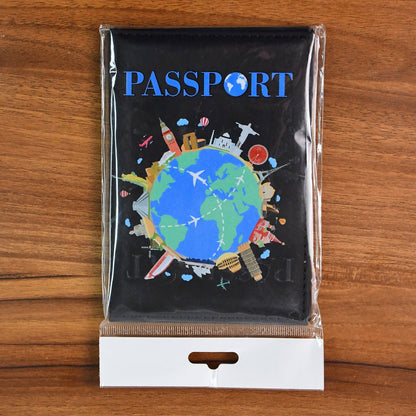 Stylish Printed Passport Holder Cover (1 Pc) signaturekarts