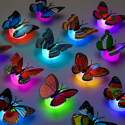 The Butterfly 3D Night Lamp Comes with 3D Illusion Design Suitable for Drawing Room, Lobby. Signature Kart