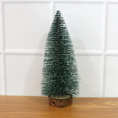 Mini Artificial Christmas Tree with Snow Effect (1 Pc) The Morsignaturekarts