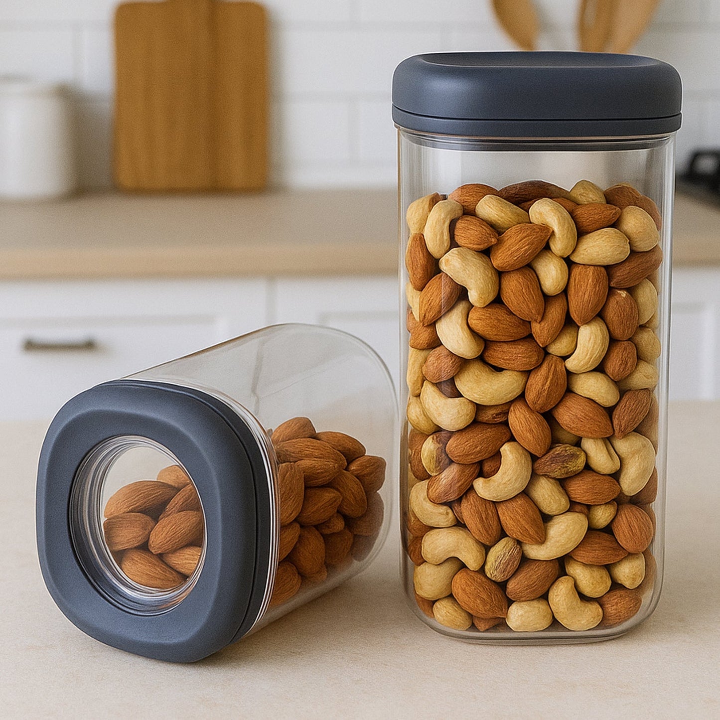 Supermom Airtight Kitchen Storage Containers – (2 Pc Set / 1500 ml) signaturekarts