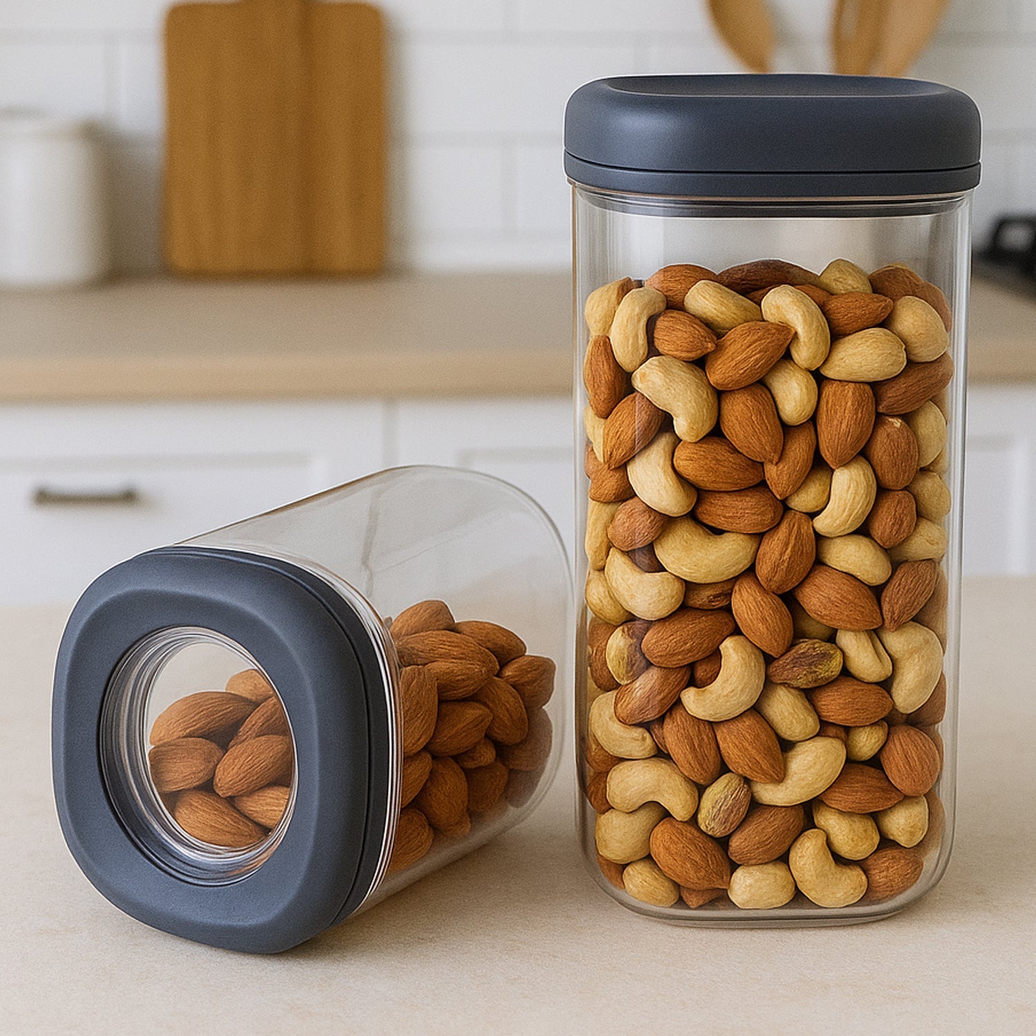 Supermom Airtight Kitchen Storage Containers – (2 Pc Set / 1500 ml) signaturekarts