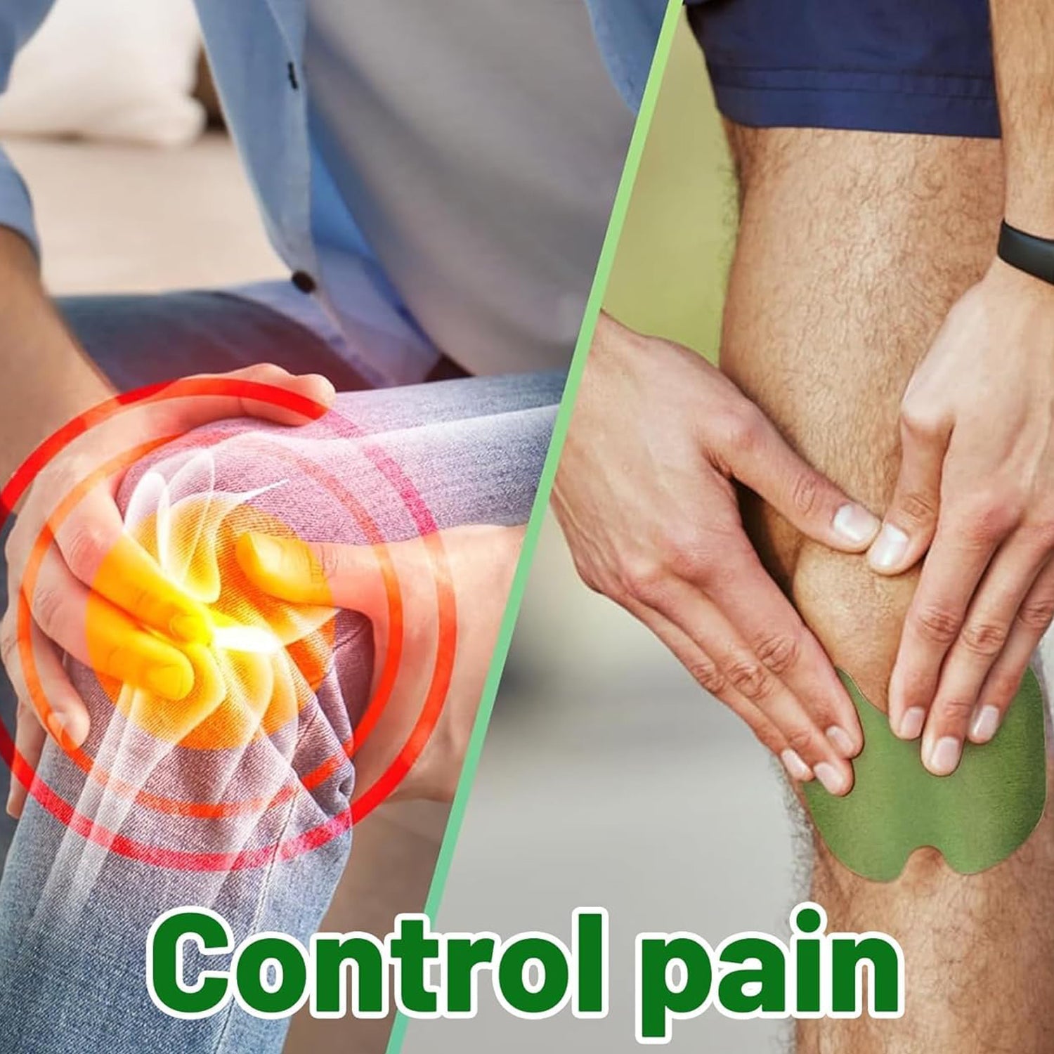 Knee Relief Patch Set – Herbal-Infused Adhesive Patches (10 Pc Set) The Morsignaturekarts