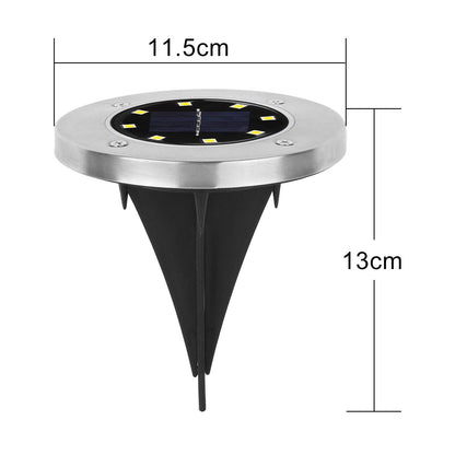 Solar Powered LED Garden Lights (4 Pc) signaturekarts