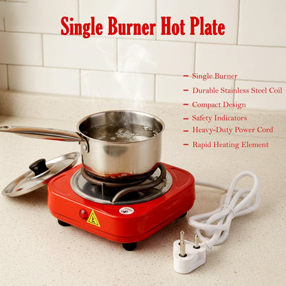 Portable Electric Hot Plate Single Burner -1 Pc The Morsignaturekarts