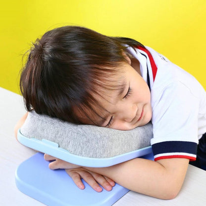 Foldable Soft Nap Doughnut Pillow – Slow-Rebound, Portable Head Cushion Kids & Office signaturekarts