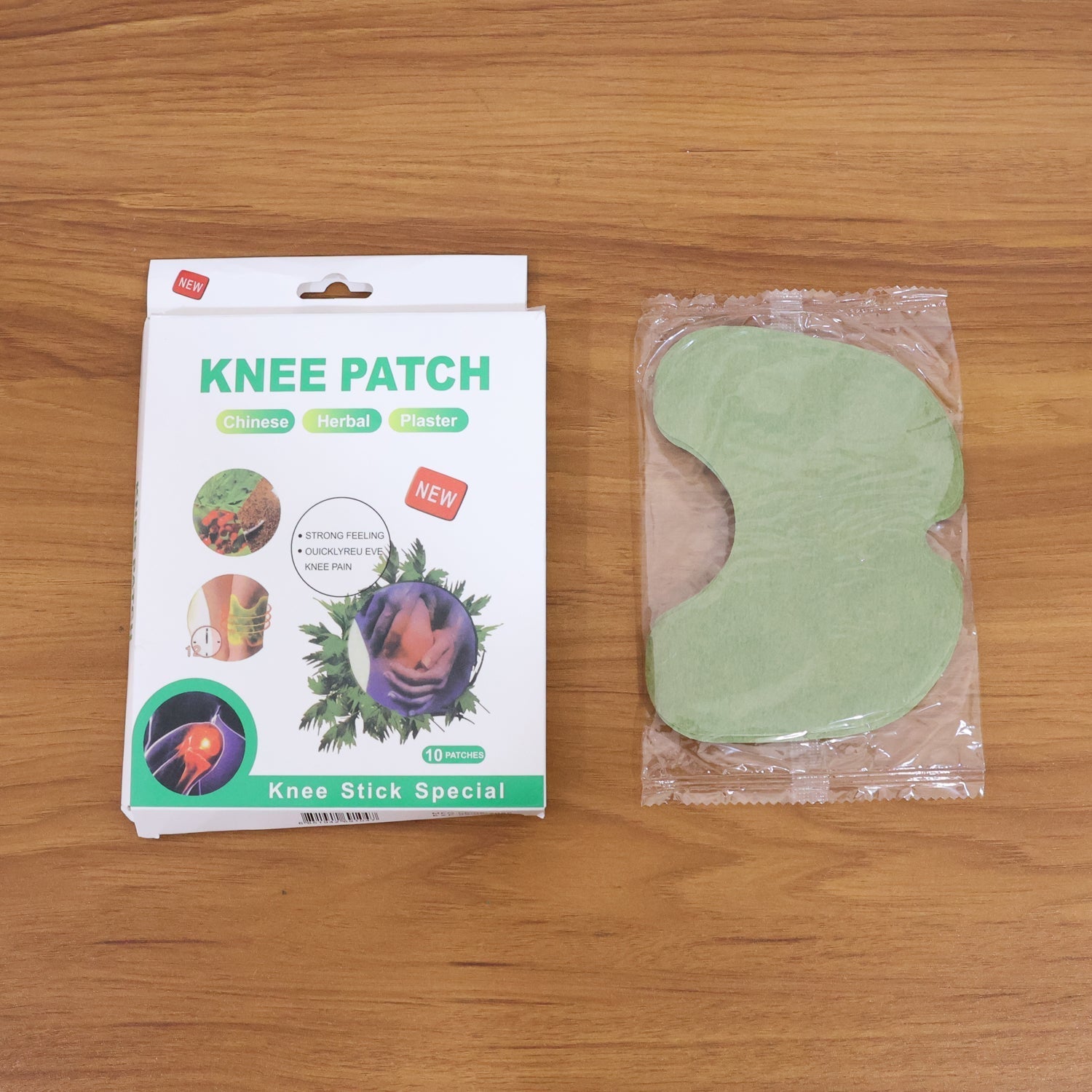 Knee Relief Patch Set – Herbal-Infused Adhesive Patches (10 Pc Set) The Morsignaturekarts