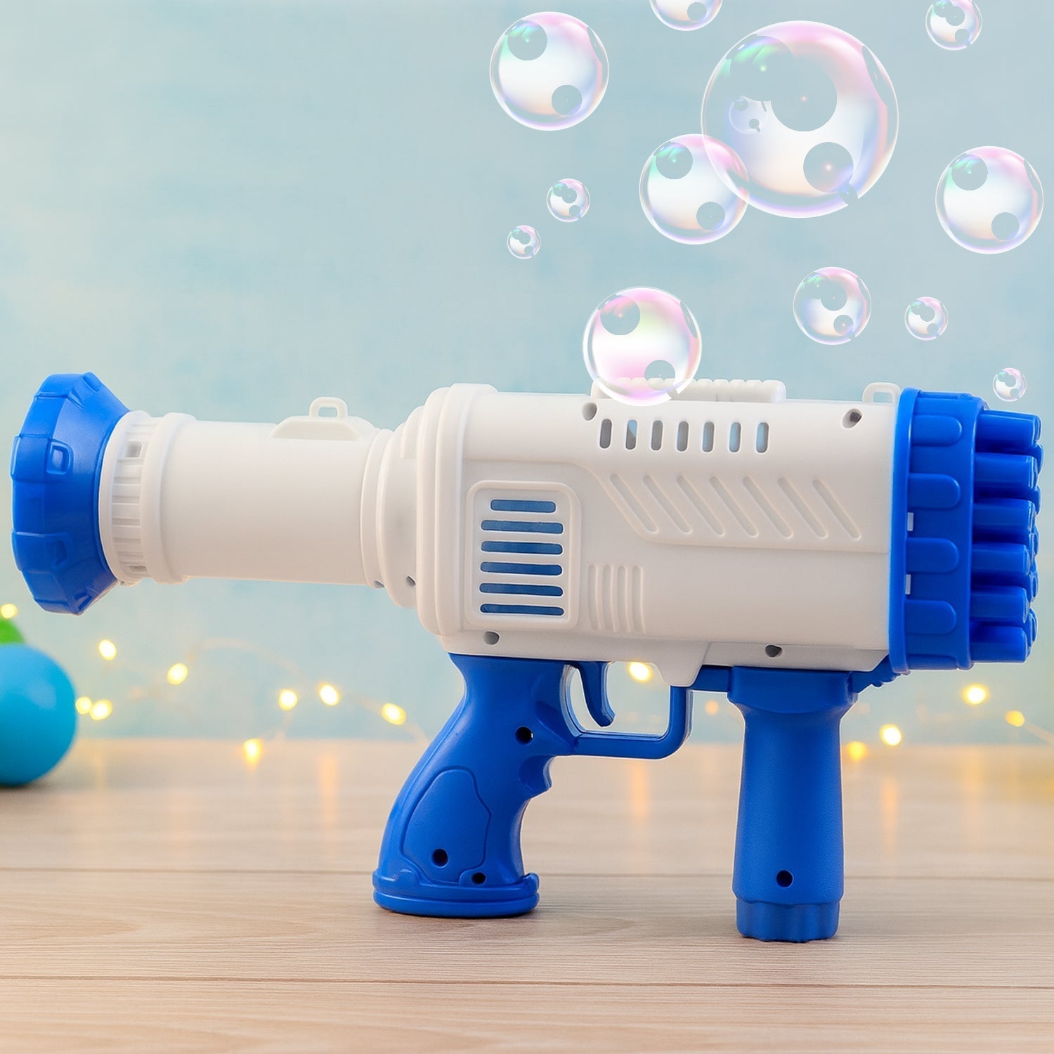 32 Holes Big Powerful Machine Bubble Gun Toys (1 Set) Signaturekarts