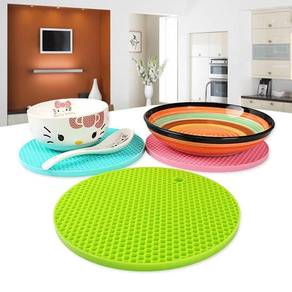 Silicone Trivet for Hot Dish and Pot, Silicone Hot Pads ( 1 pcs ) signaturekarts