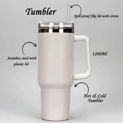 Extra Large Insulated Travel Mug, Tumbler (1200ML - 1 Pc / Mix Color)