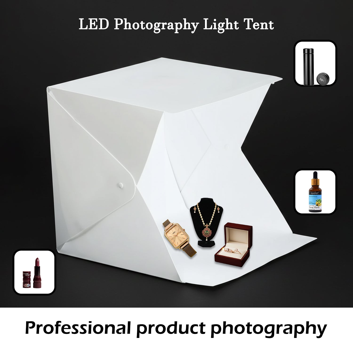 Portable LED Photography Light Tent The Morsignaturekarts