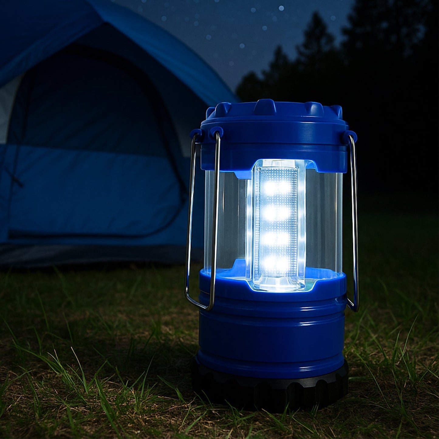 Portable Waterproof Camping Lantern for Hiking & Fishing (Battery Not Included) signaturekarts
