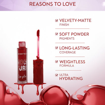 High-Pigment Matte Liquid Lip Gloss for Women (1 Pc) The Morsignaturekarts