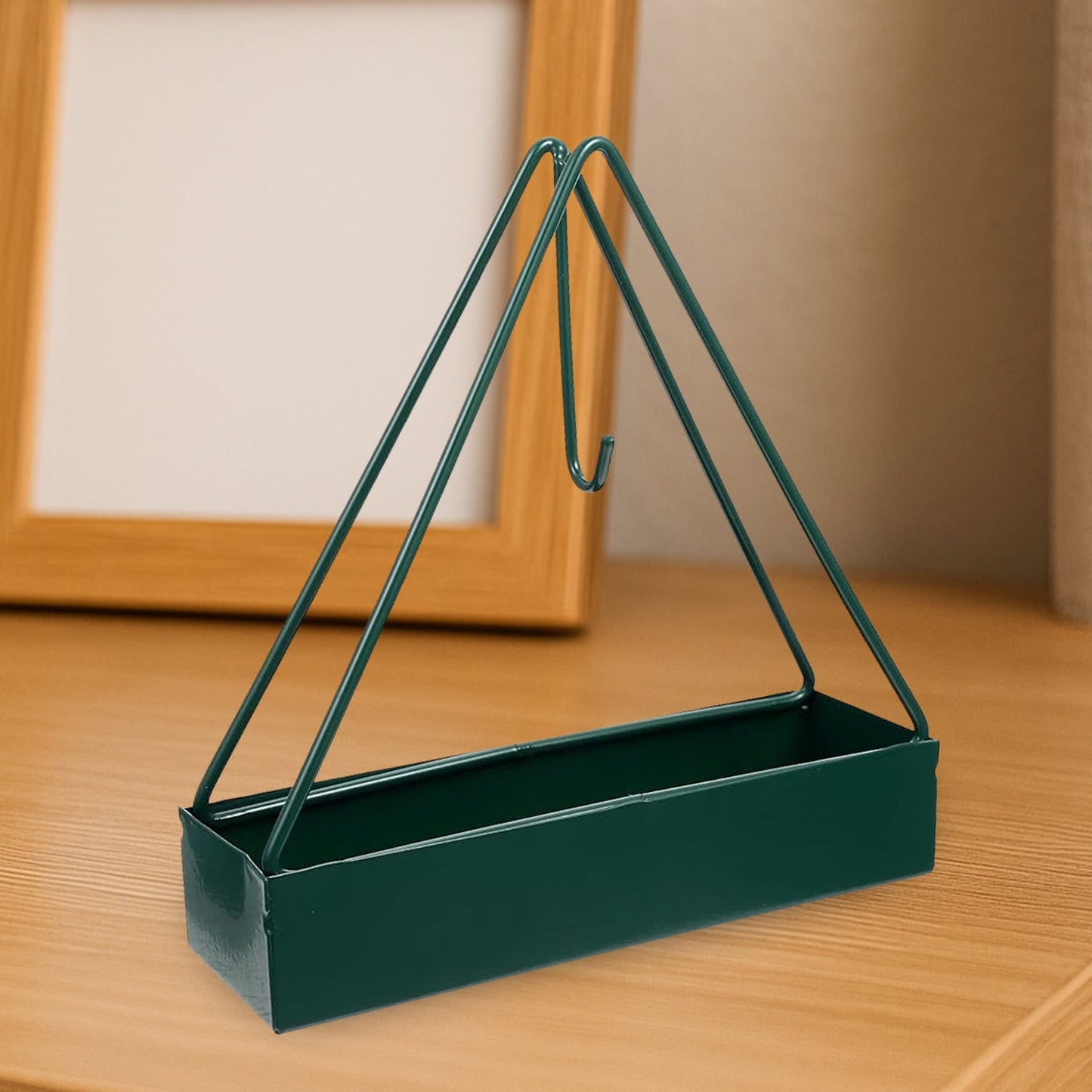 Triangular Iron Mosquito Coil Holder – Stylish Outdoor Incense Holder signaturekarts