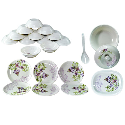 Premium Tableware, Dinner Set, 32 Pc For Serving Food Stuffs And Items. Your Brand