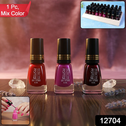 Premium Blush Nail Polish (1 Pc, Mix Color, 6 ml) The Morsignaturekarts