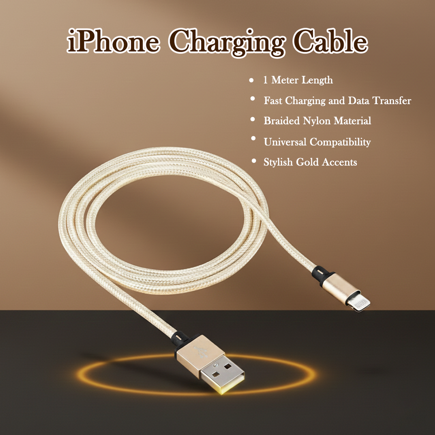 iPhone Charging Cable 1 Meter The Morsignaturekarts