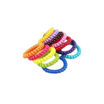 Telephone Wire Hair bands Pack of 100 Pcs, Hair accessories signaturekarts