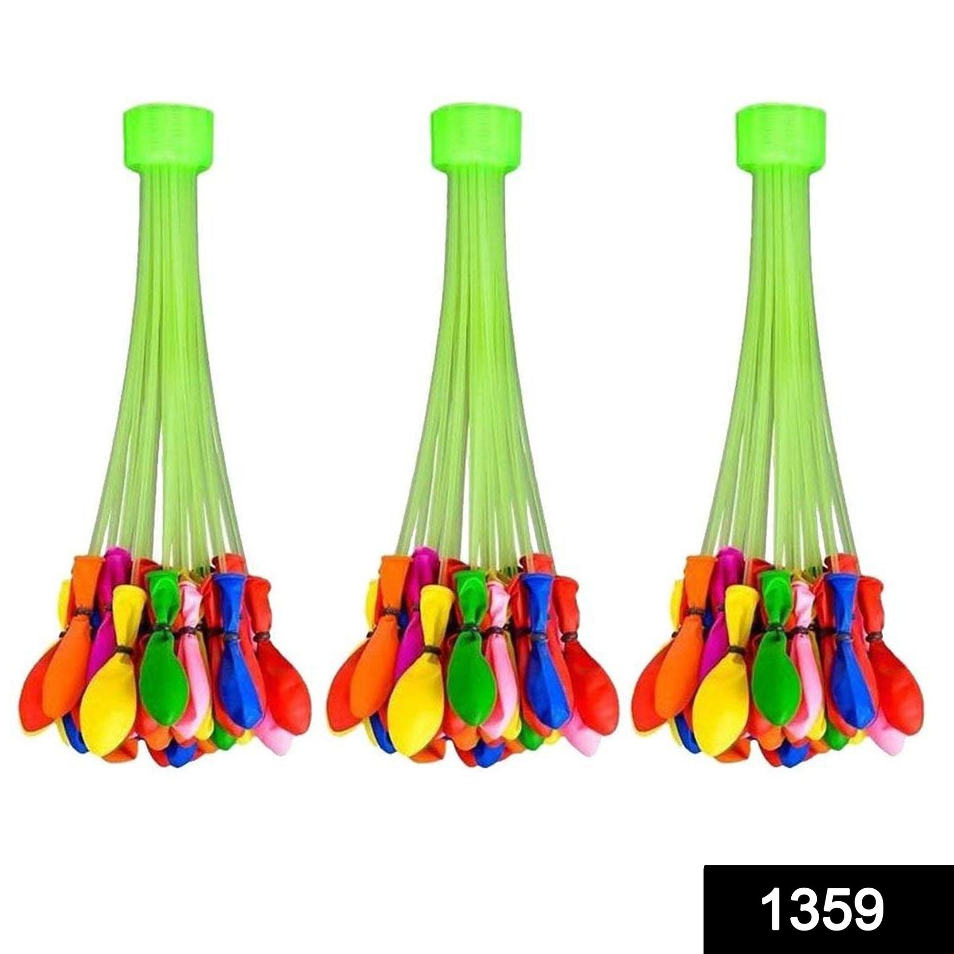 Holi Magic Water Balloons for Kids - 111 pcs (Multicolor) signaturekarts