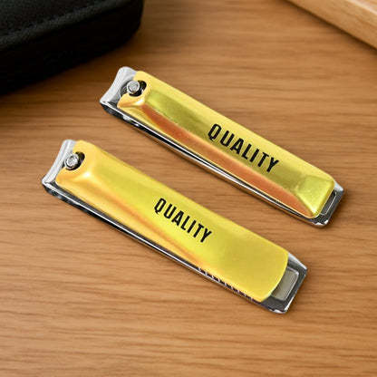 Stainless Steel Folding Portable Large Nail Clippers with Nail File (1 Pc / Mix Design) signaturekarts