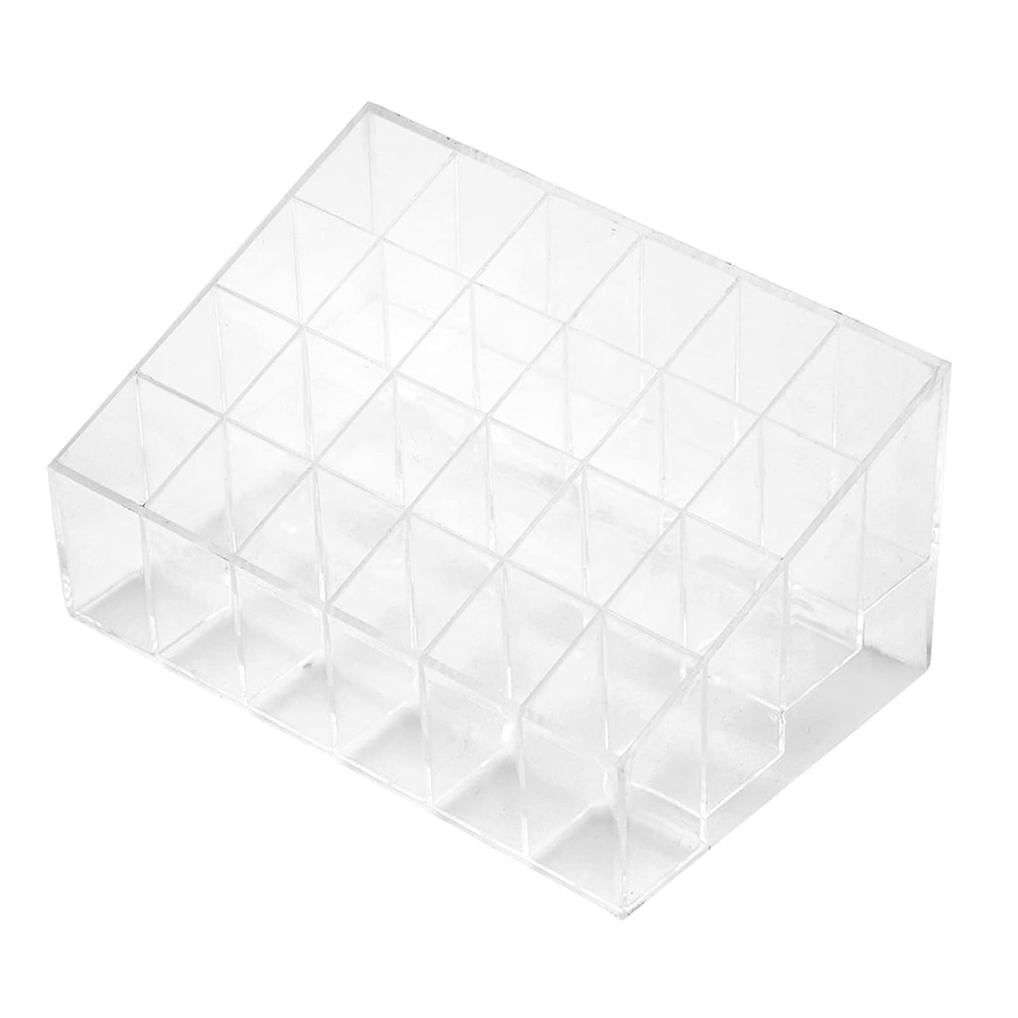 24 Hole Stand Trapezoid Holder Makeup Brushes Set Lipstick Holder Case Tools (1 Pc) Signaturekarts