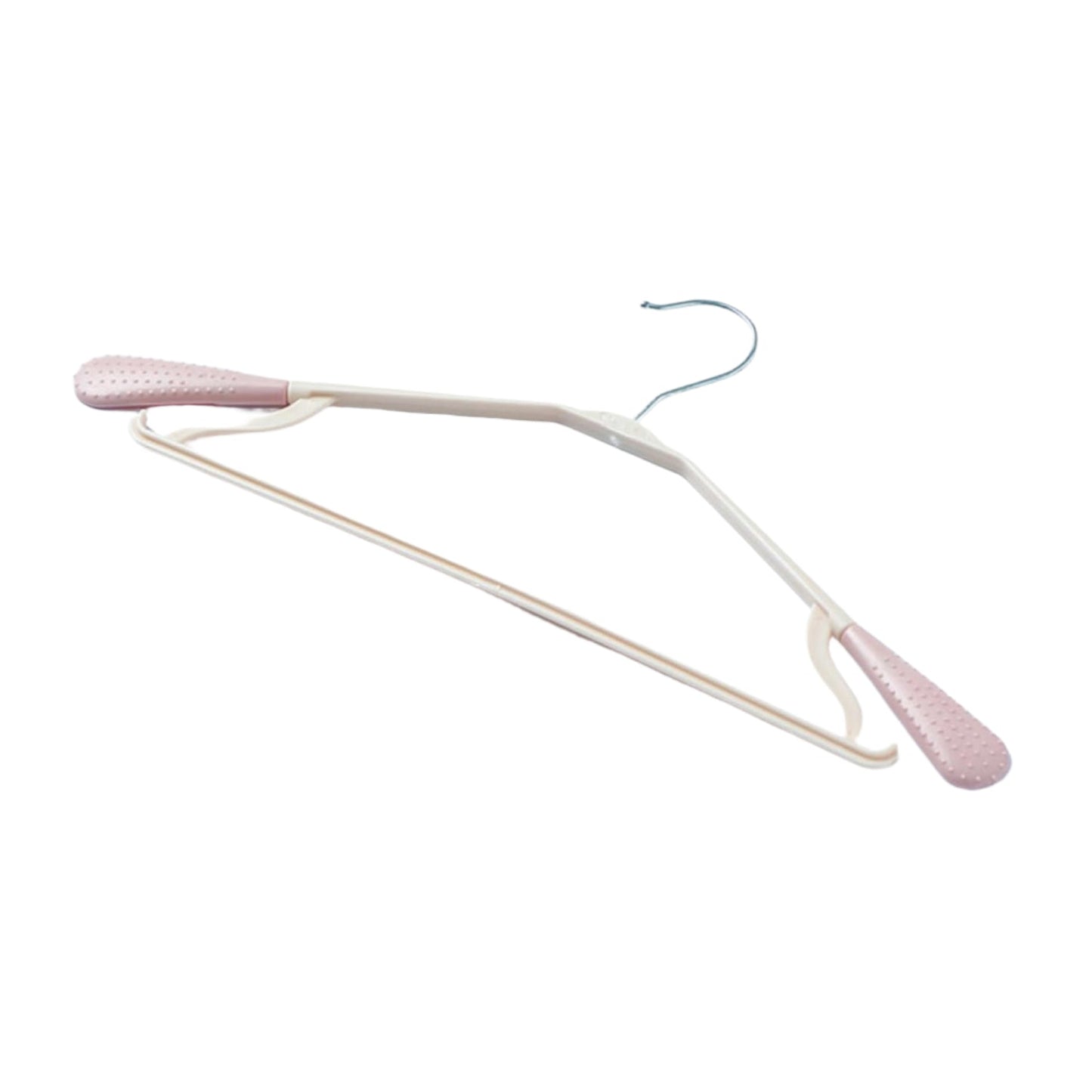 PP Cloth Hanger Set of 1 with Zinc Plated Steel Hook (1 Pc) Signaturekarts