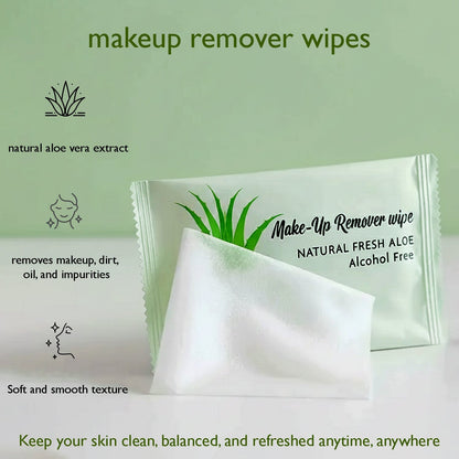Premium Natural Aloe Makeup Remover Wipes (Pack of 10 Pc) The Morsignaturekarts