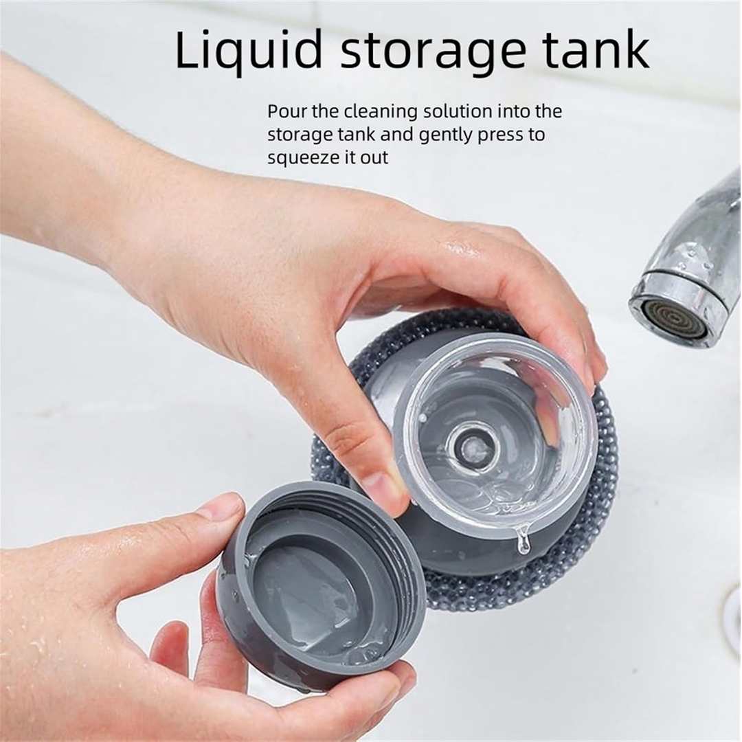 Handheld Soap Dispenser with Scrub (1 Set) Signaturekarts