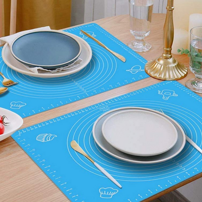Mat, Rolling Mat Silicone Baking Mat Fondant Mat Sheet Chapati Signature Kart