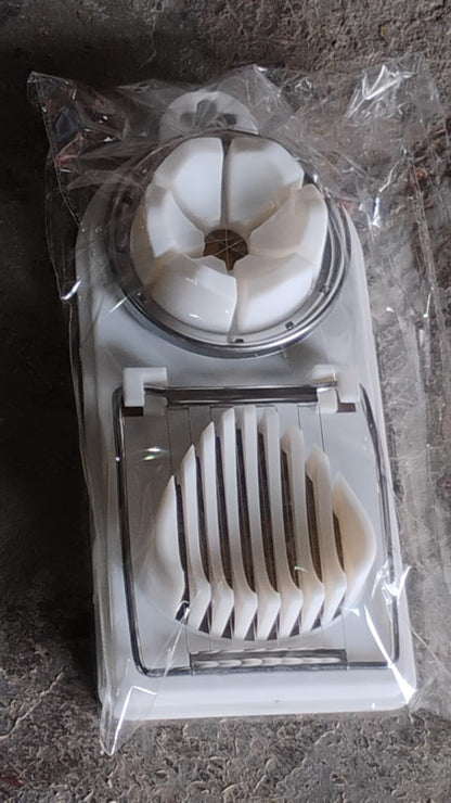 2 In 1 Egg Slicer, Egg Cutter For Hard Boiled Eggs Signaturekarts