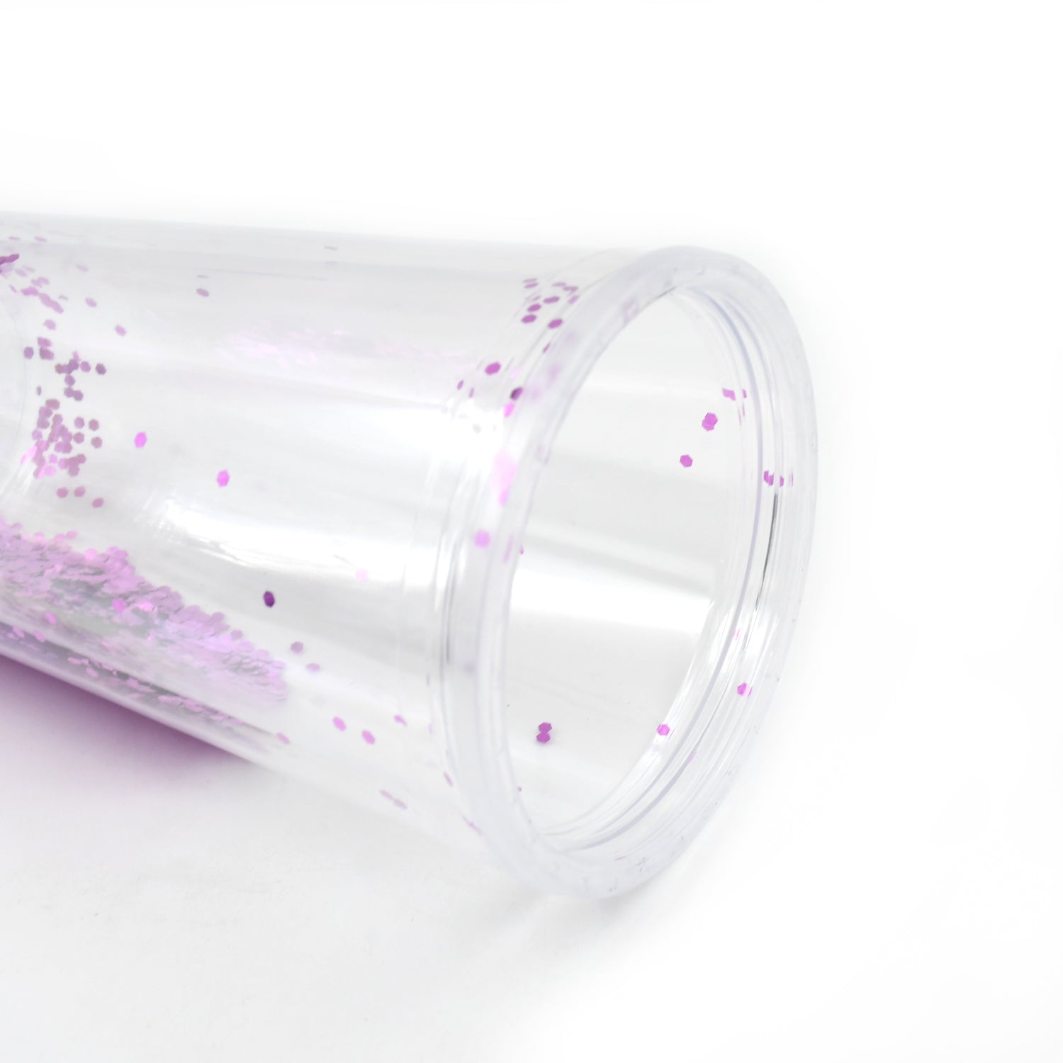 Creative Plastic Cold Drink Cup with Lid & Straw – Tumbler (Mix Color) signaturekarts