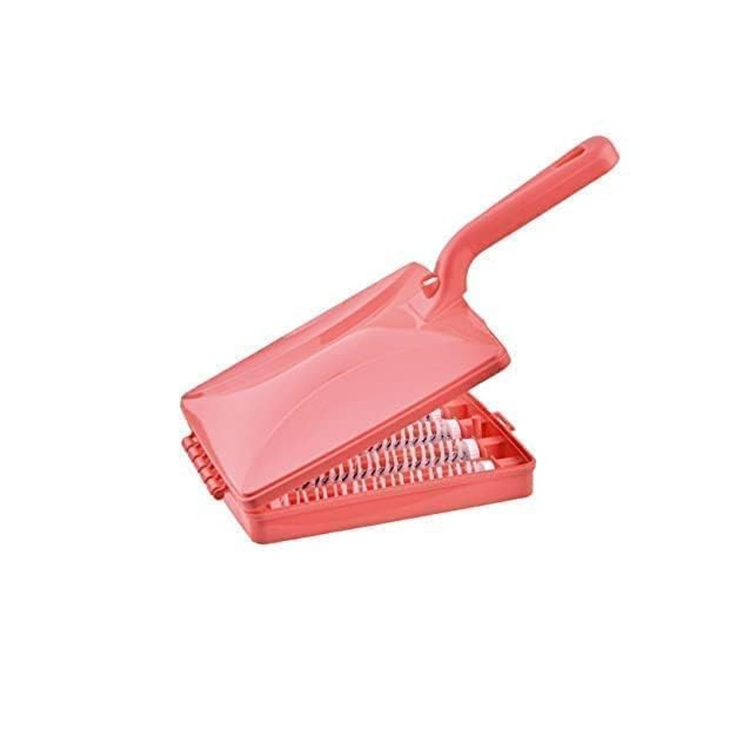 Plastic Handheld Carpet Roller Brush Cleaning with Dust Crumb Collector, Wet, and Dry Brush signaturekarts