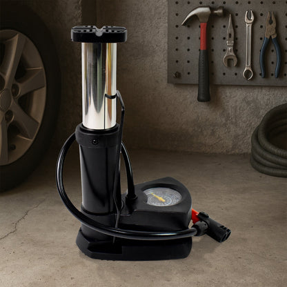 Portable Mini Bike Pump / Cycle Pump Foot (1 Pc) Signaturekarts