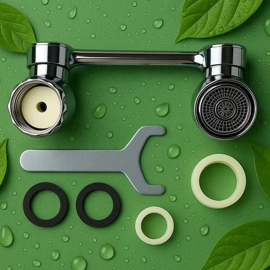 Water-Saving Faucet Filter with 1080 Rotation
