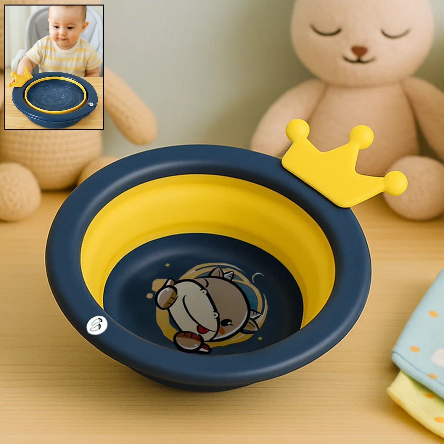 Cartoon Shape Wash Basin (33x31 Cm / 1 pc) signaturekarts