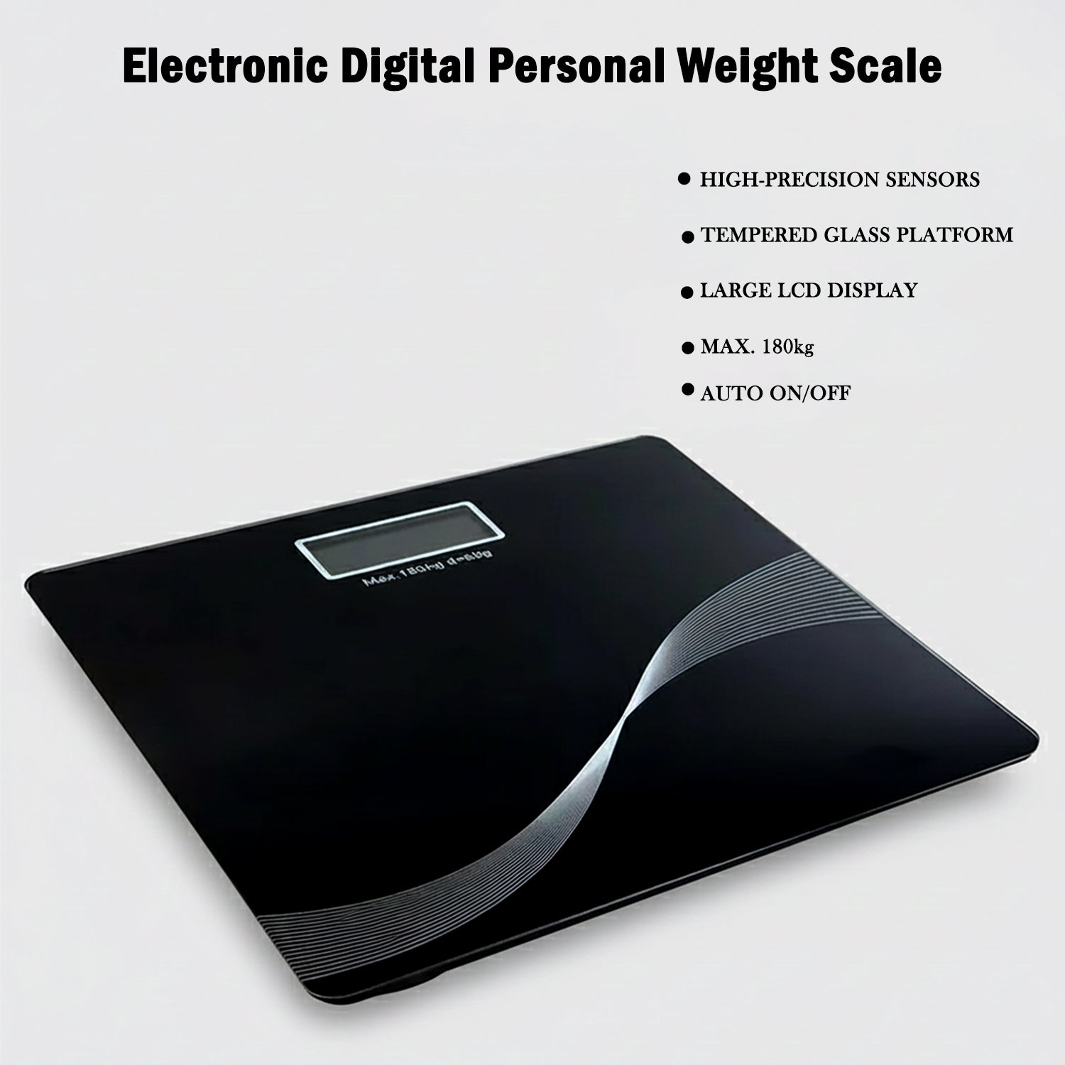 Electronic Digital Personal Weight Scale  (1 Pc) The Morsignaturekarts