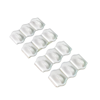 Small Adhesive Hooks for Wall Hanging Adhesive Hooks (12 pcs Set) Signaturekarts