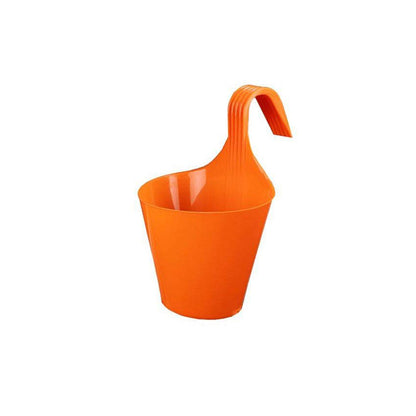 Plastic Hanging Planter Pot, Multicolour, Signature Kart