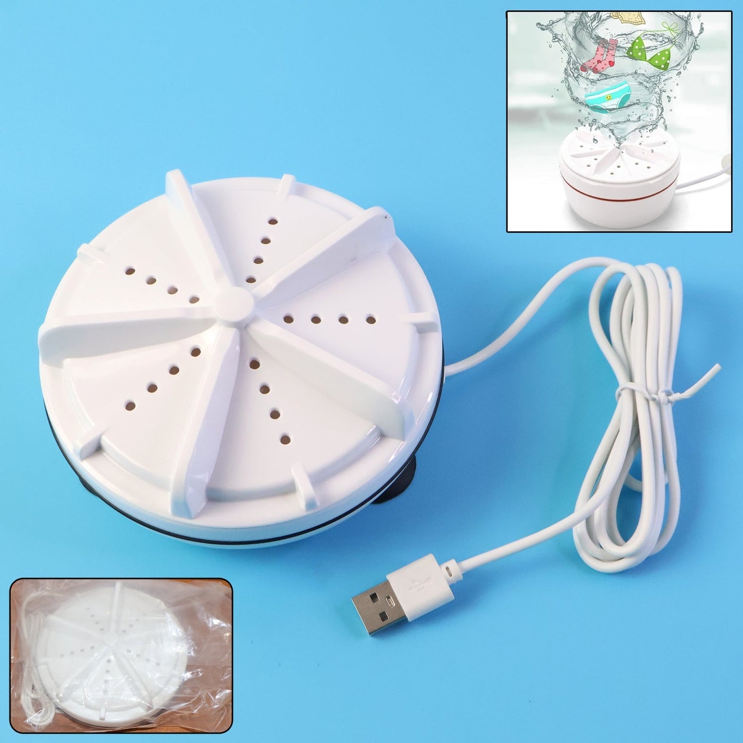 Portable USB Mini Washing Machine (1 Pc) The Morsignaturekarts
