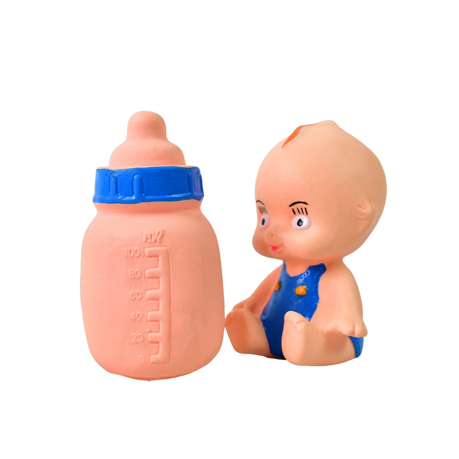 Baby And Bottle Squeeze Chu Chu Fun Toy (2 Pcs) Signaturekarts