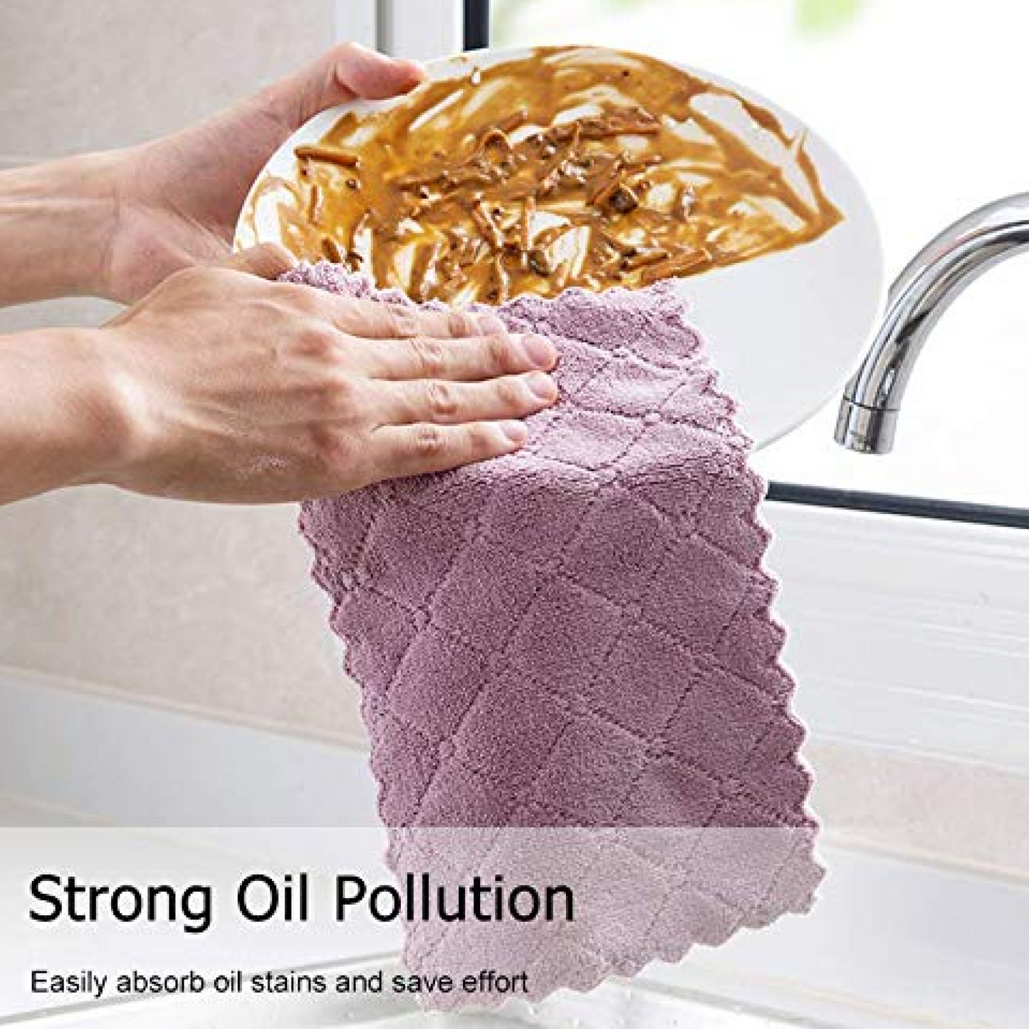 Multi -Purpose Wash Towel for Kitchen (20x12cm) Signature Kart