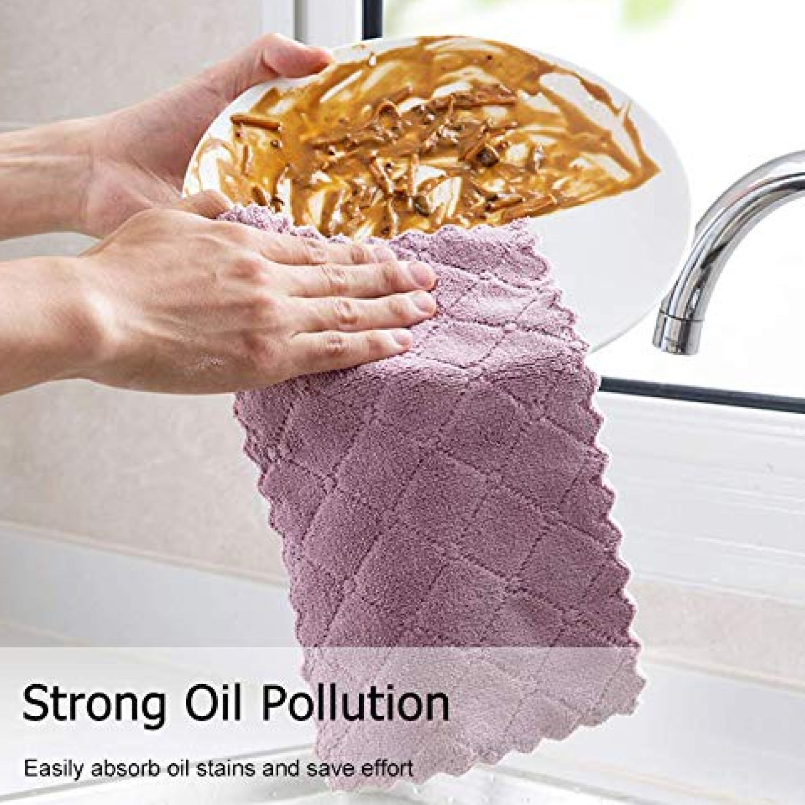 Multi -Purpose Wash Towel for Kitchen (20x12cm) Signature Kart