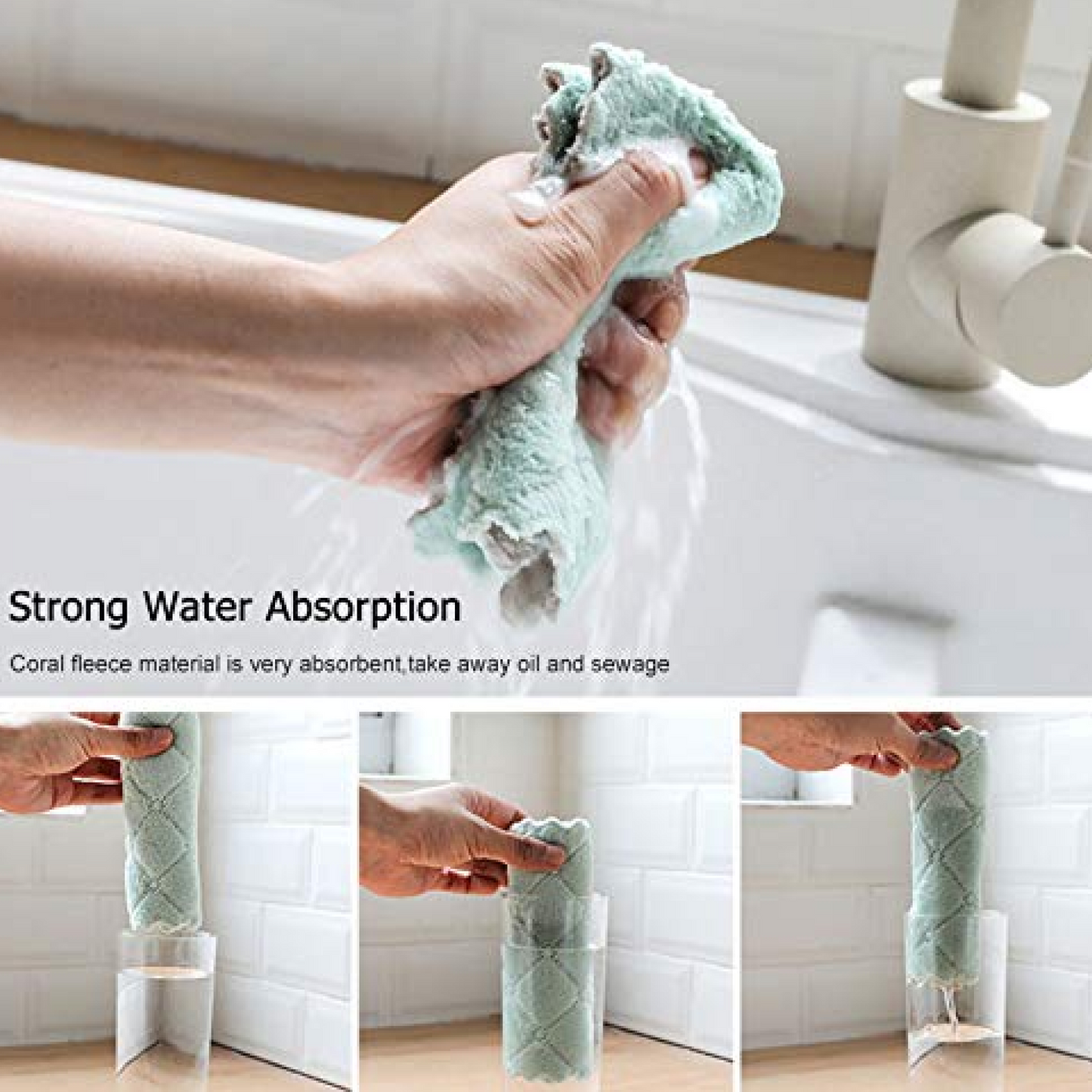 Multi -Purpose Wash Towel for Kitchen (20x12cm) Signature Kart