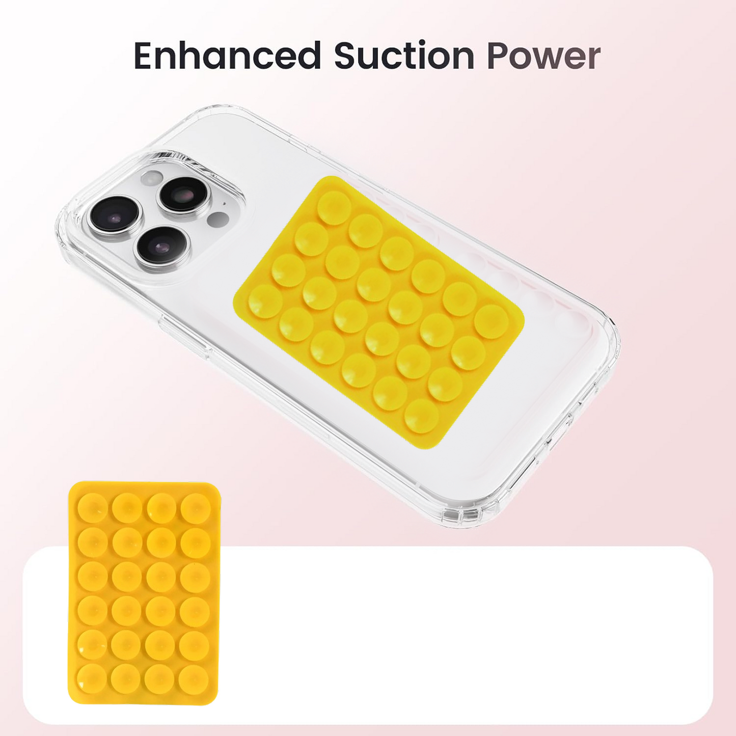 Suction Phone Case / Holder Mount (1 Pc / Mix Color) Signature kart