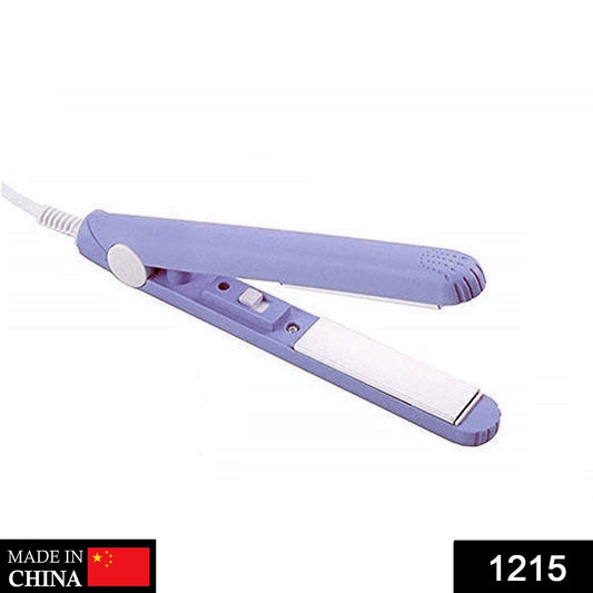 Beauty and Personal Care Professional Ceramic Plate Mini Hair Styler Straightener and Curler signaturekarts